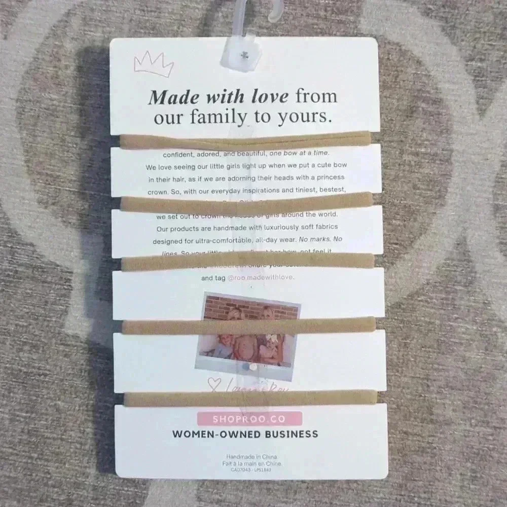 Buttery soft bows your little one will love. Say goodbye to uncomfy bows that le - Picture 3 of 3